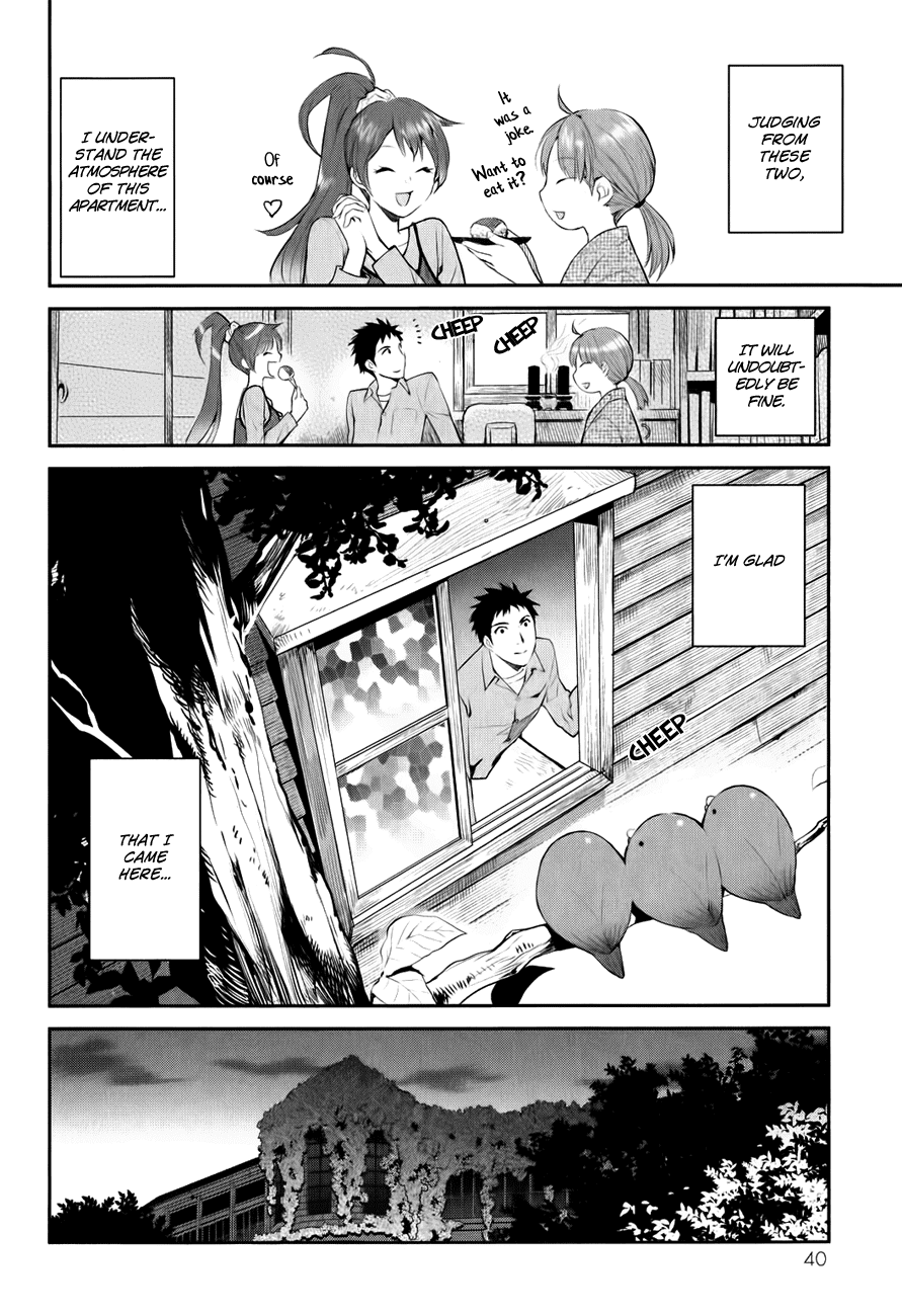 Youkai Apato no Yuuga na Nichijou Chapter 1 page 43 - Chapter 1: Yuushi and Kotobuki Manor