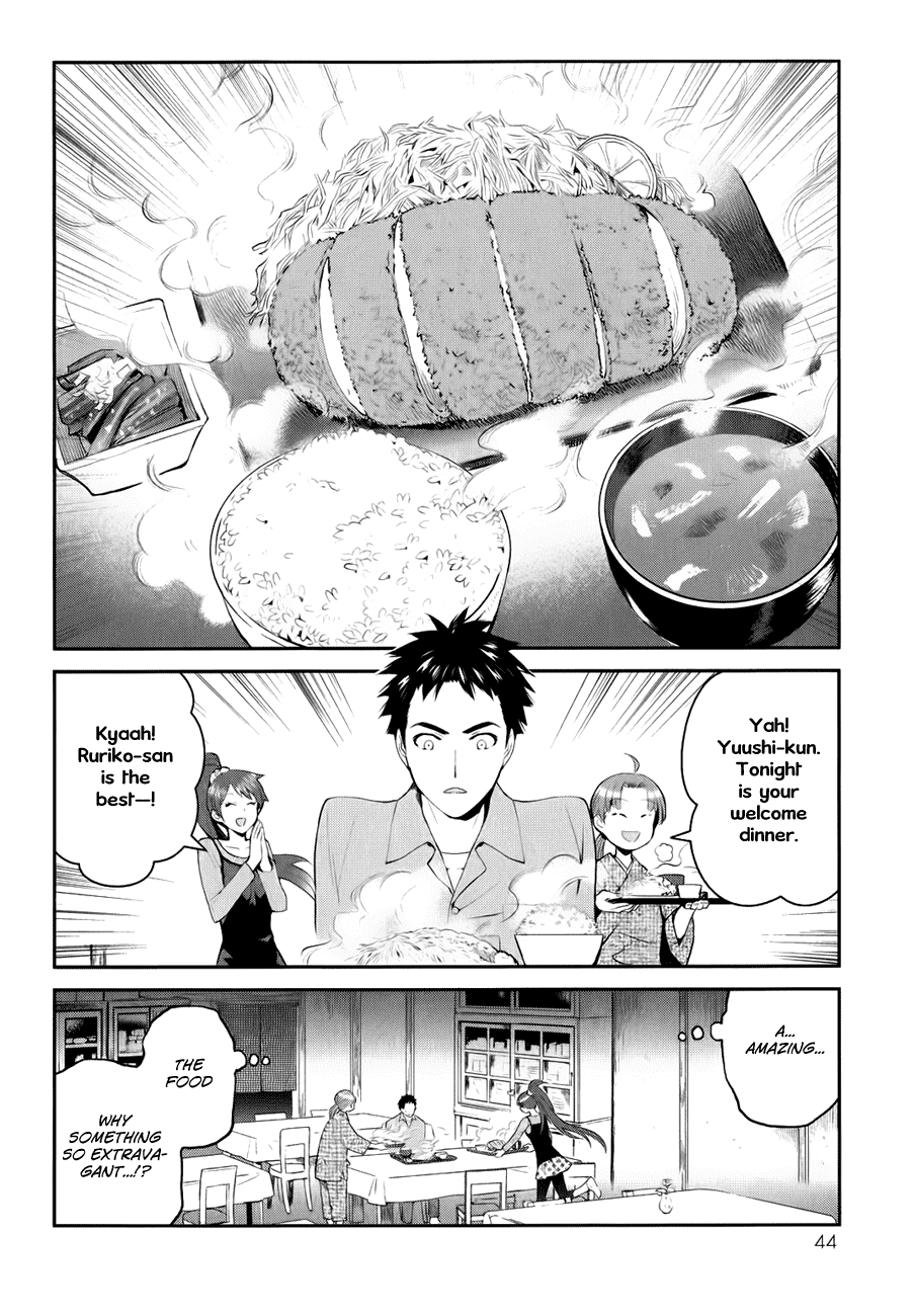 Youkai Apato no Yuuga na Nichijou Chapter 1 page 47 - Chapter 1: Yuushi and Kotobuki Manor
