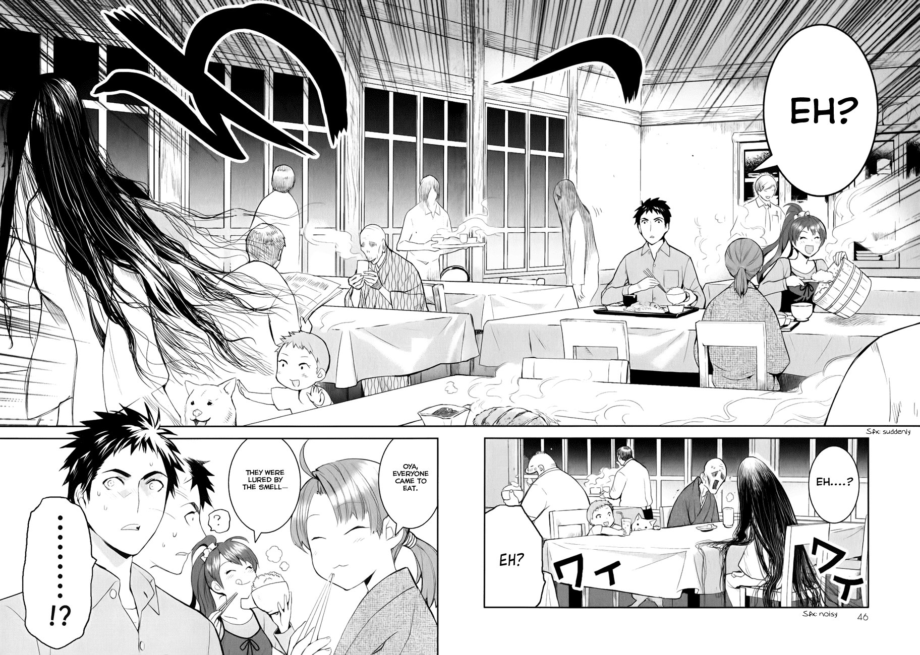 Youkai Apato no Yuuga na Nichijou Chapter 1 page 49 - Chapter 1: Yuushi and Kotobuki Manor
