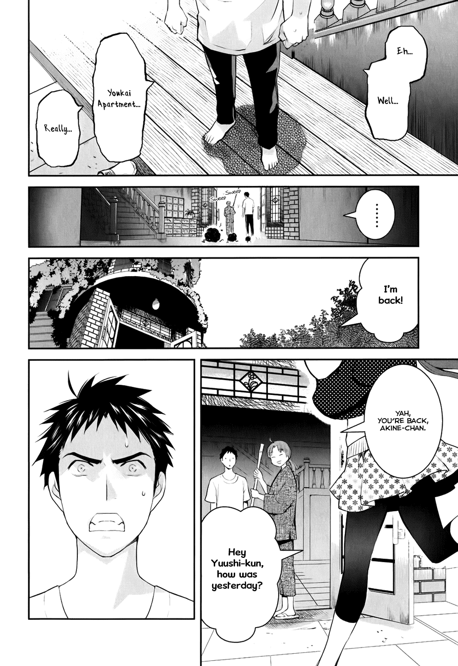 Youkai Apato no Yuuga na Nichijou Chapter 1 page 62 - Chapter 1: Yuushi and Kotobuki Manor