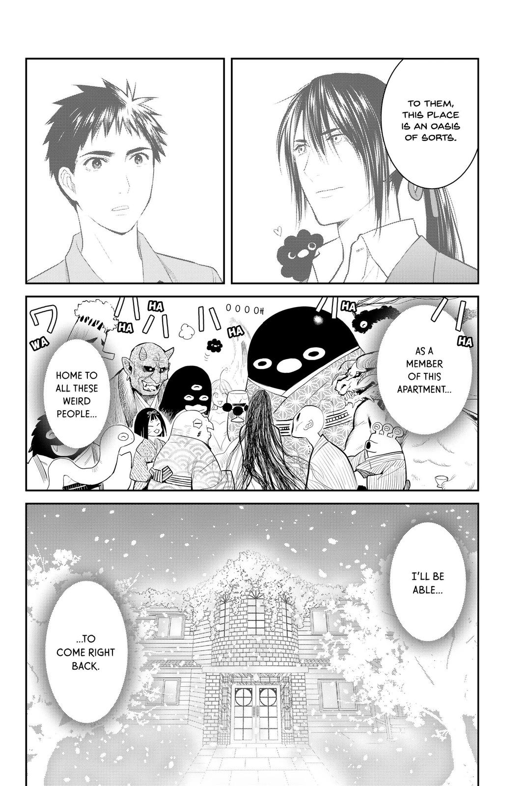 Youkai Apato no Yuuga na Nichijou Chapter 109 page 33 - Chapter 109