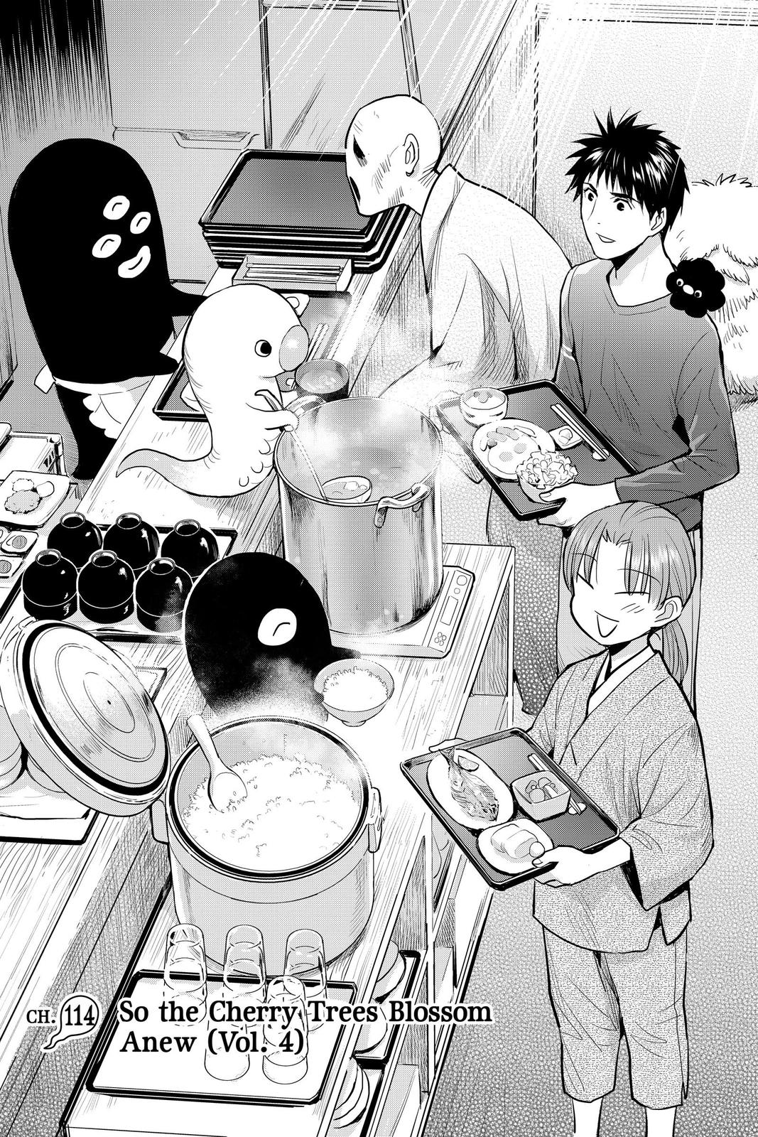 Youkai Apato no Yuuga na Nichijou Chapter 114 page 1 - Chapter 114
