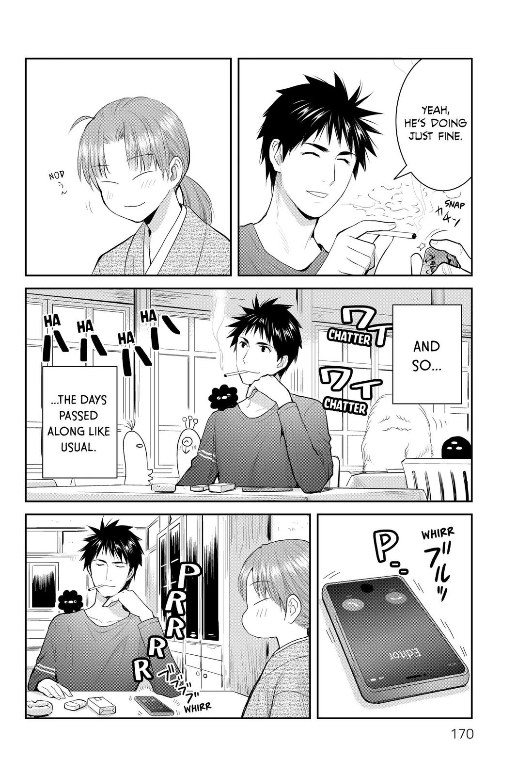 Youkai Apato no Yuuga na Nichijou Chapter 114 page 22 - Chapter 114