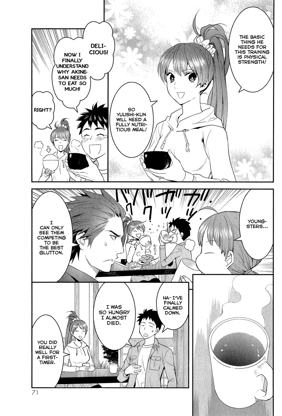 Youkai Apato no Yuuga na Nichijou Chapter 13 page 10 - Chapter 13: Training