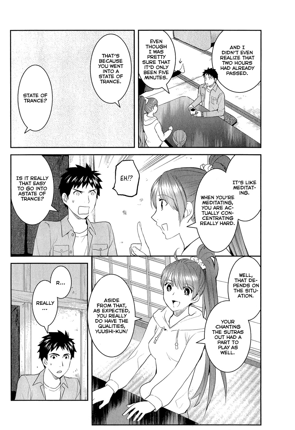 Youkai Apato no Yuuga na Nichijou Chapter 13 page 11 - Chapter 13: Training