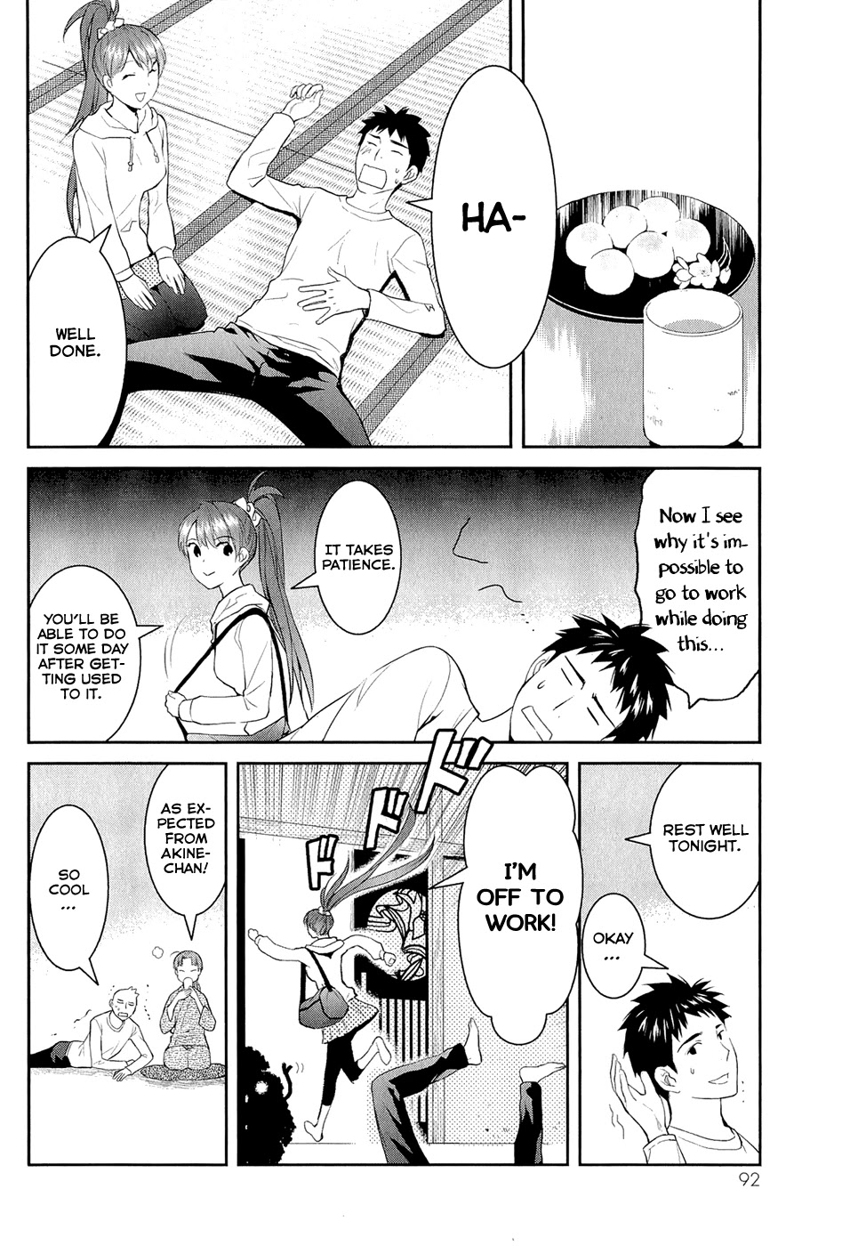 Youkai Apato no Yuuga na Nichijou Chapter 13 page 30 - Chapter 13: Training