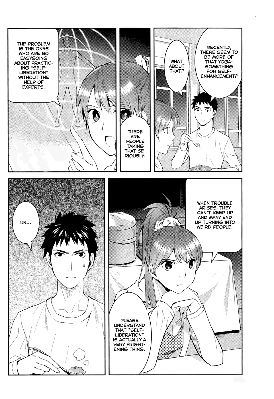 Youkai Apato no Yuuga na Nichijou Chapter 13 page 34 - Chapter 13: Training