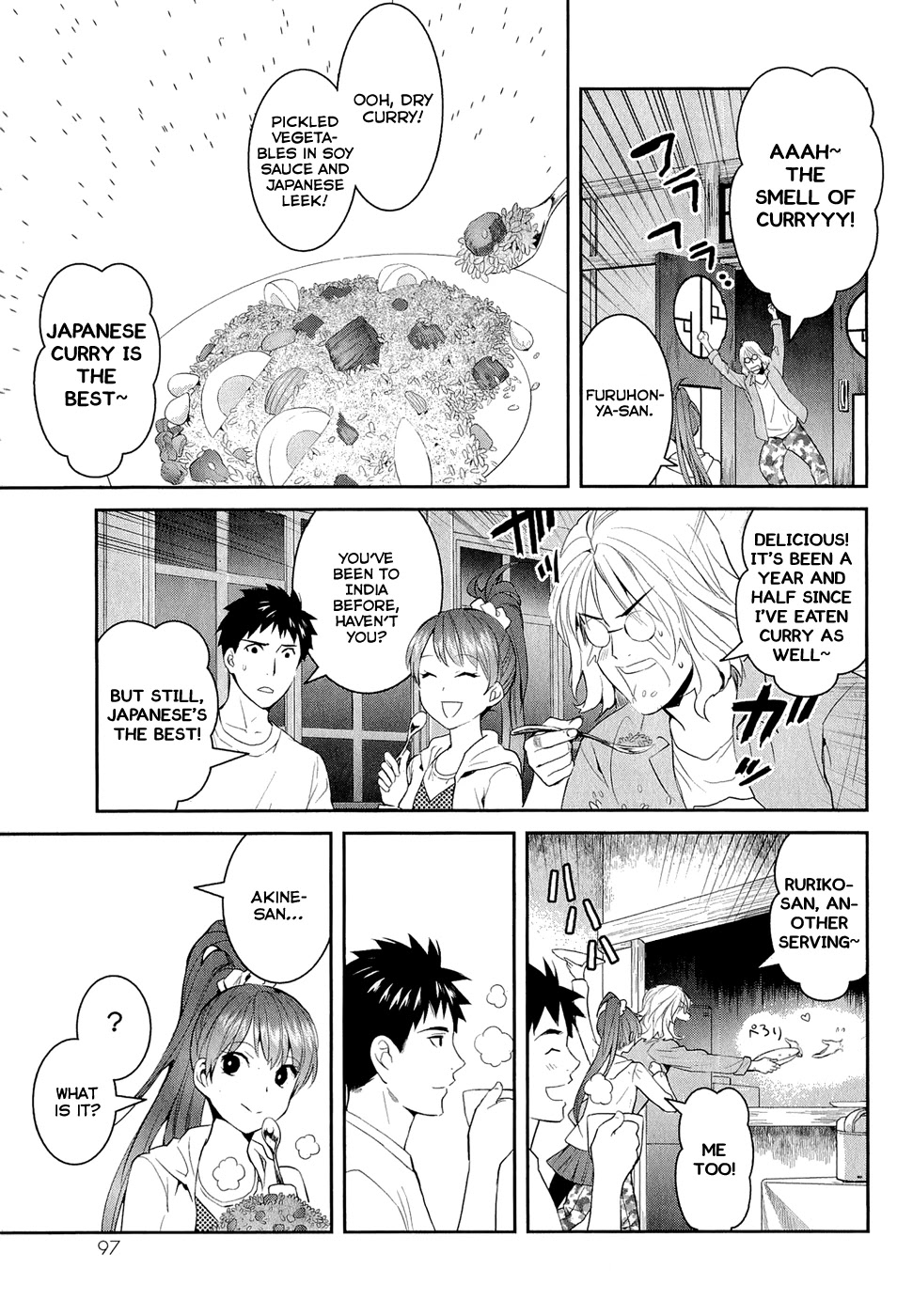 Youkai Apato no Yuuga na Nichijou Chapter 13 page 35 - Chapter 13: Training