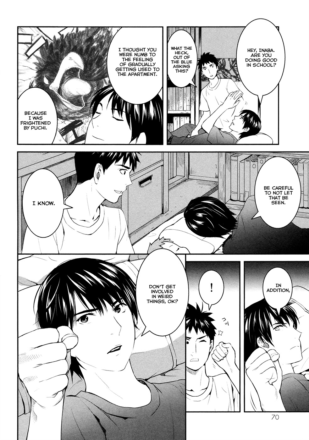 Youkai Apato no Yuuga na Nichijou Chapter 17 page 41 - Chapter 17: The Feeling From This Side