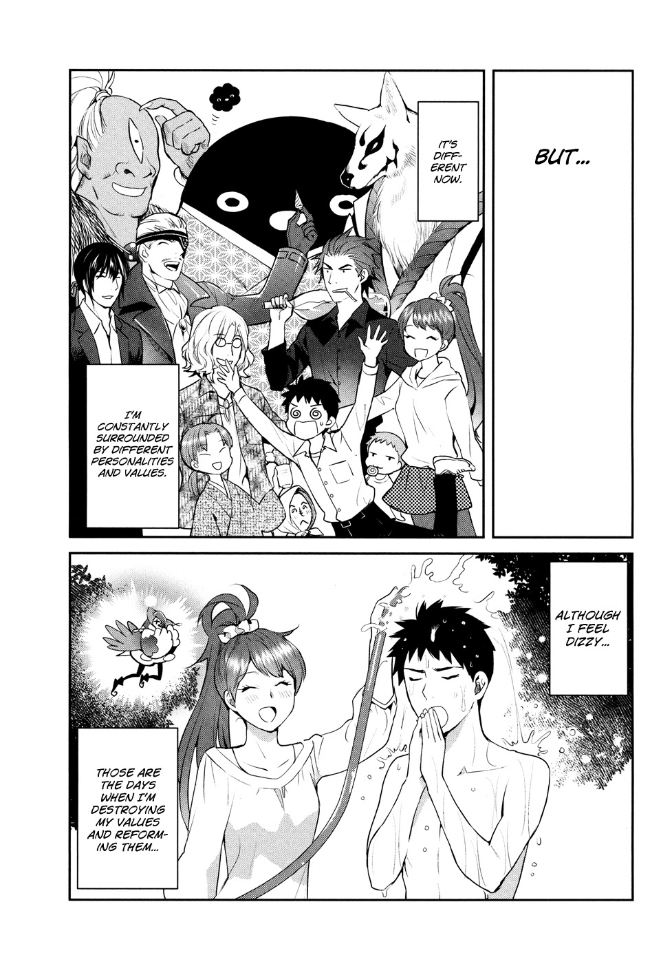 Youkai Apato no Yuuga na Nichijou Chapter 19 page 20 - Chapter 19: Ghost Story At School, Part 2