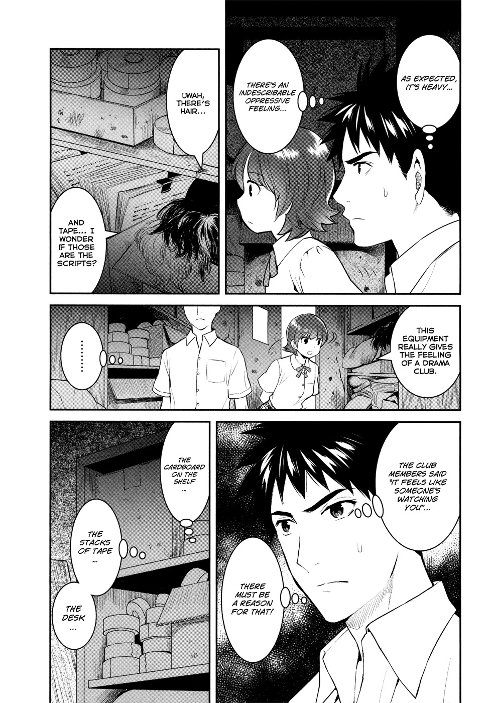 Youkai Apato no Yuuga na Nichijou Chapter 19 page 30 - Chapter 19: Ghost Story At School, Part 2