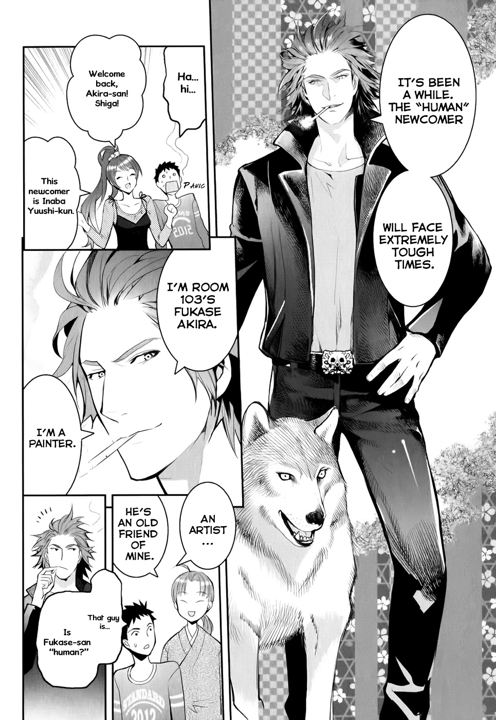 Youkai Apato no Yuuga na Nichijou Chapter 2 page 9 - Chapter 2: The Residents of Youkai Apartment, Part 1