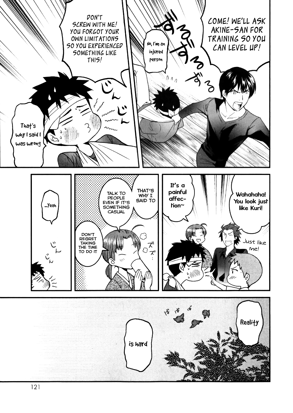 Youkai Apato no Yuuga na Nichijou Chapter 23 page 33 - Chapter 23: I'm Heading Towards the Future