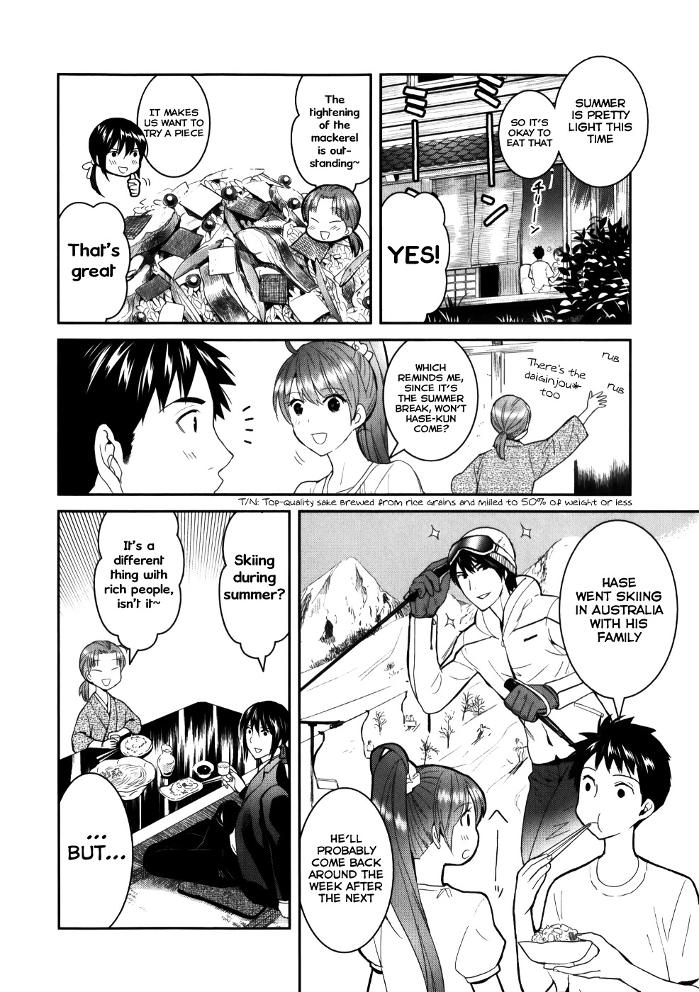 Youkai Apato no Yuuga na Nichijou Chapter 24 page 22 - Chapter 24: Metamorphosis, Part 1
