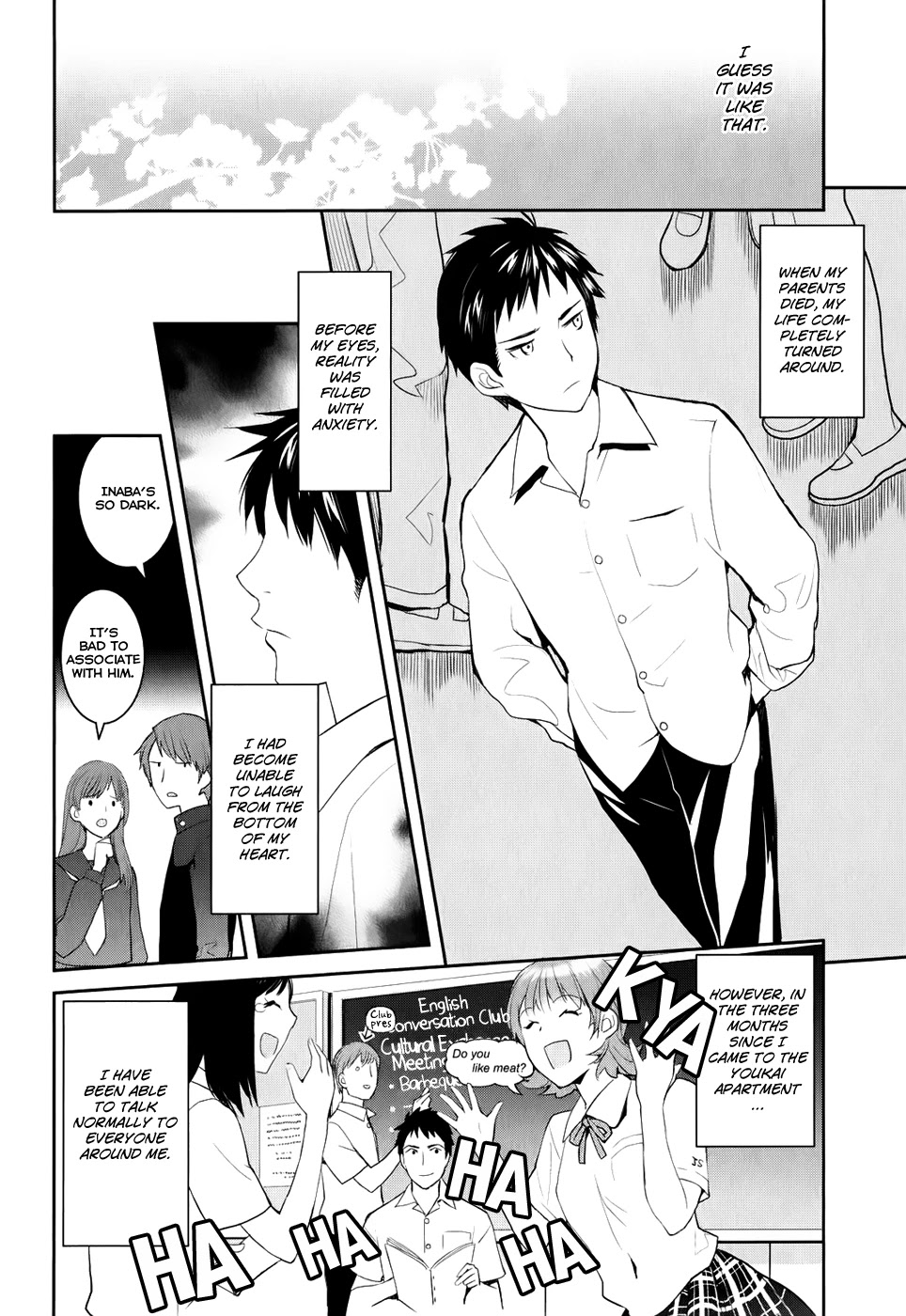 Youkai Apato no Yuuga na Nichijou Chapter 3 page 11 - Chapter 3: The Residents of Youkai Apartment, Part 2