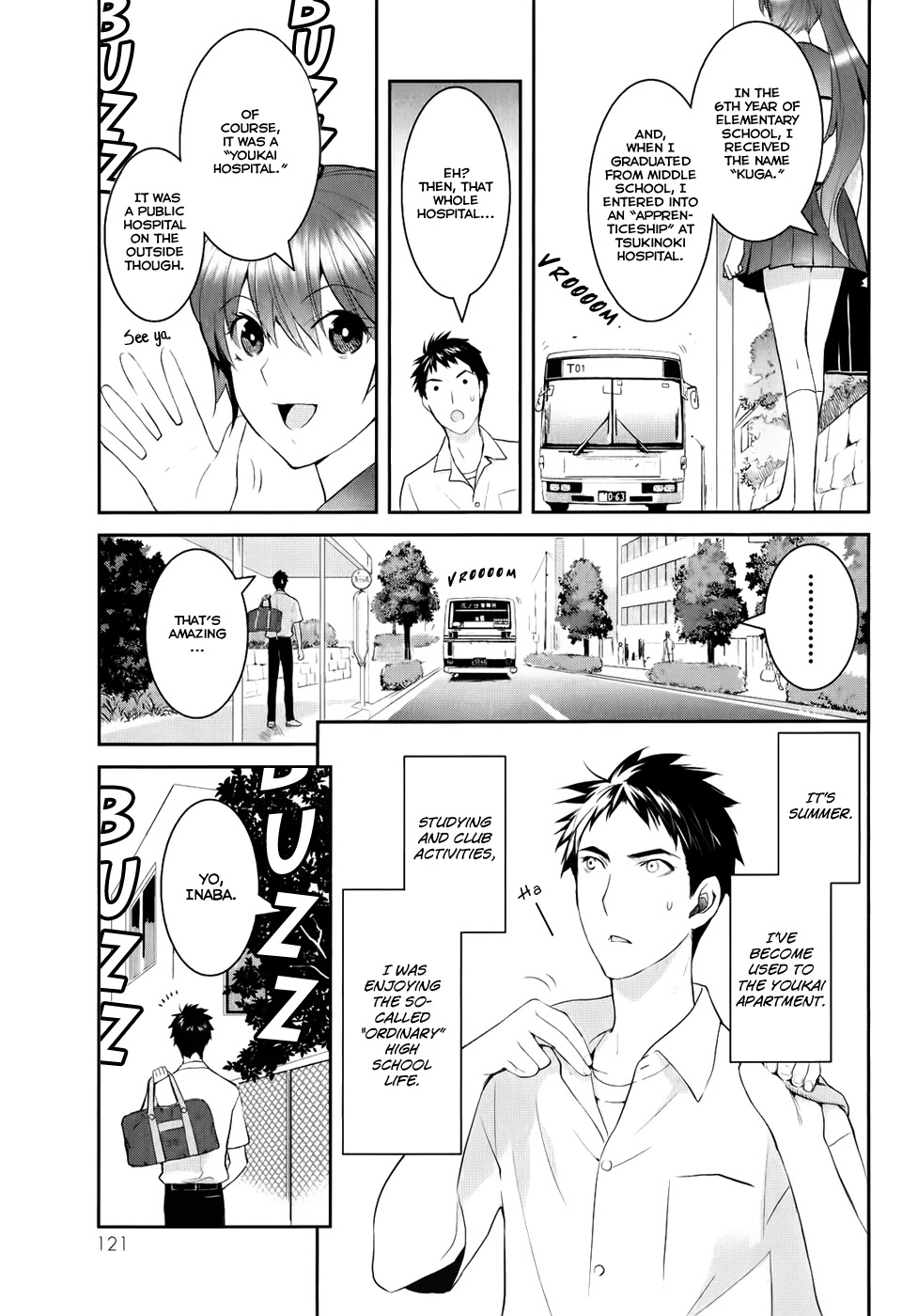 Youkai Apato no Yuuga na Nichijou Chapter 3 page 6 - Chapter 3: The Residents of Youkai Apartment, Part 2