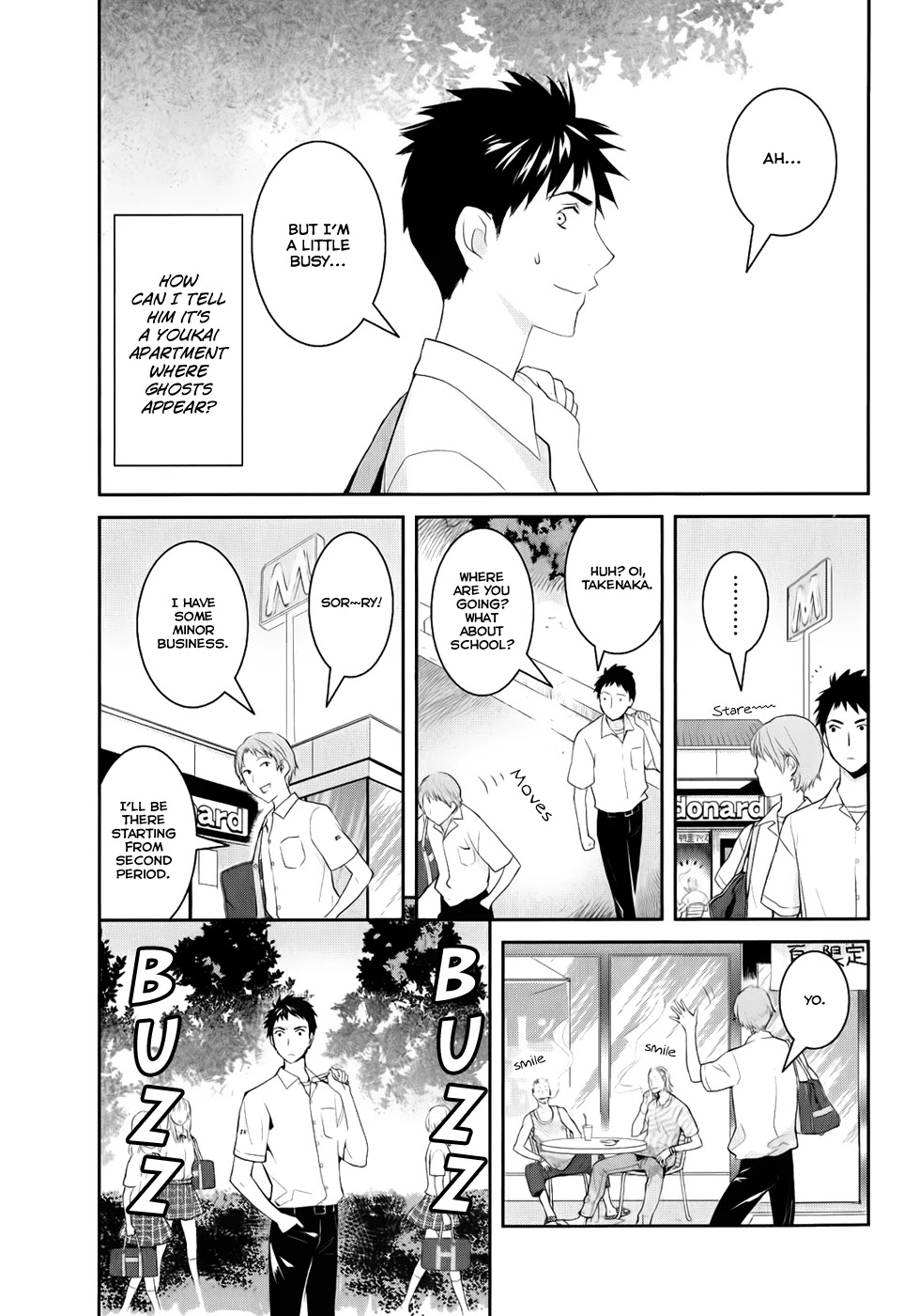 Youkai Apato no Yuuga na Nichijou Chapter 3 page 8 - Chapter 3: The Residents of Youkai Apartment, Part 2