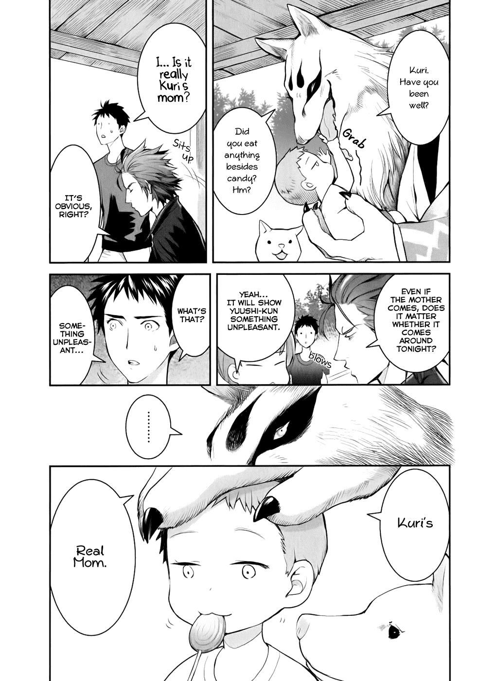 Youkai Apato no Yuuga na Nichijou Chapter 4 page 10 - Chapter 4: Kuri and Shiro, Part 1