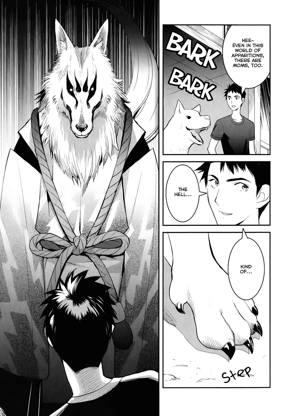 Youkai Apato no Yuuga na Nichijou Chapter 4 page 8 - Chapter 4: Kuri and Shiro, Part 1