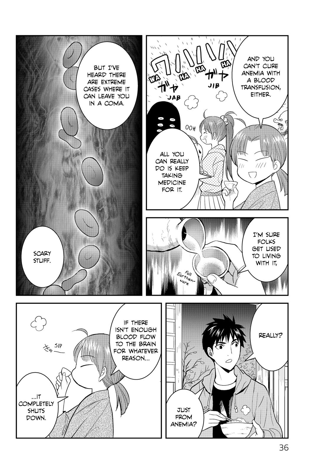 Youkai Apato no Yuuga na Nichijou Chapter 46 page 36 - Chapter 46