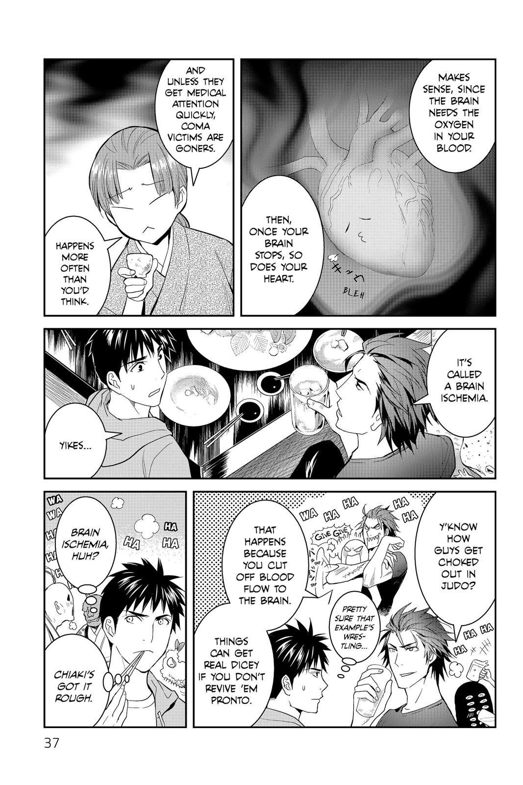 Youkai Apato no Yuuga na Nichijou Chapter 46 page 37 - Chapter 46