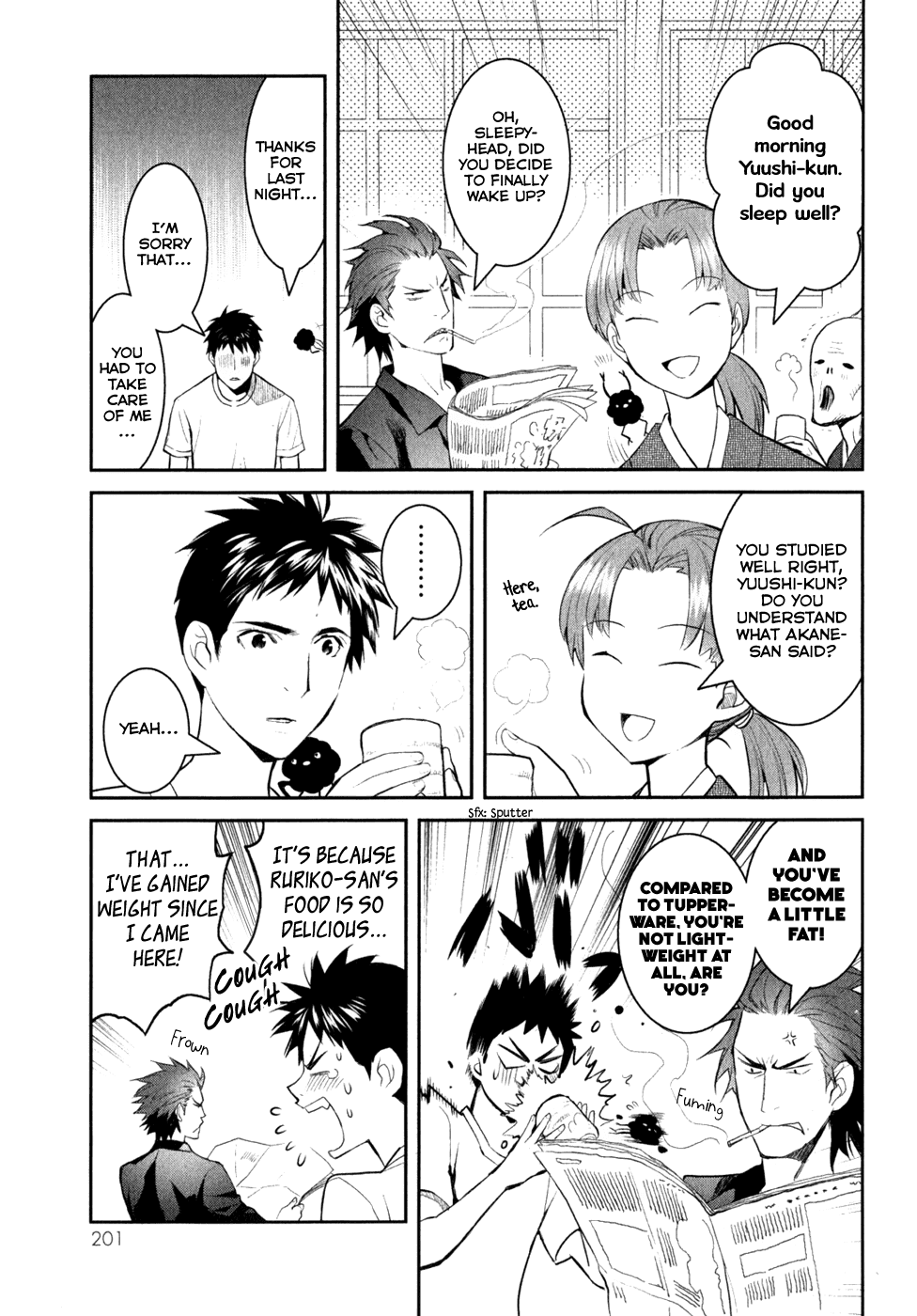 Youkai Apato no Yuuga na Nichijou Chapter 5 page 21 - Chapter 5: Kuri and Shiro, Part 2