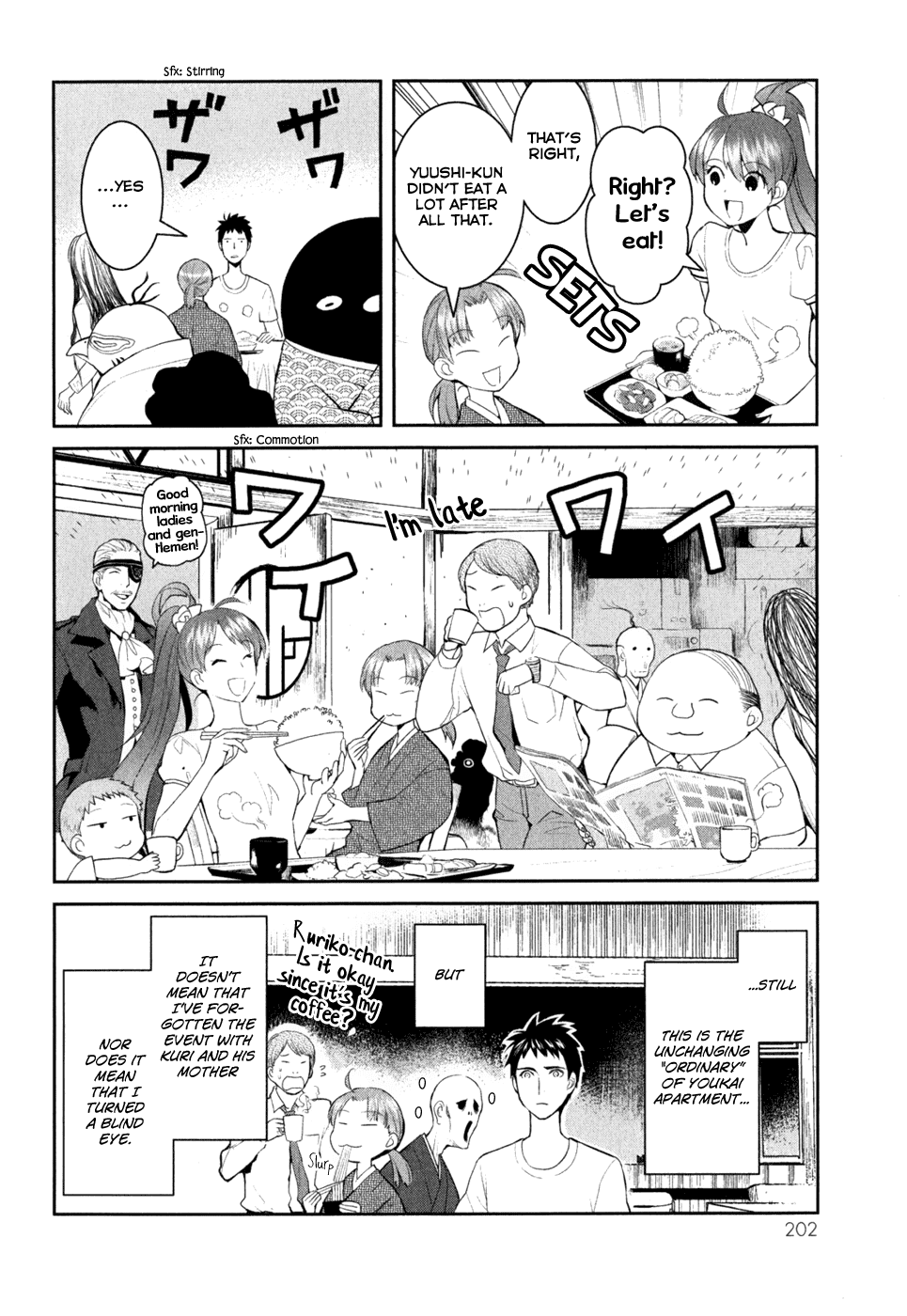 Youkai Apato no Yuuga na Nichijou Chapter 5 page 22 - Chapter 5: Kuri and Shiro, Part 2