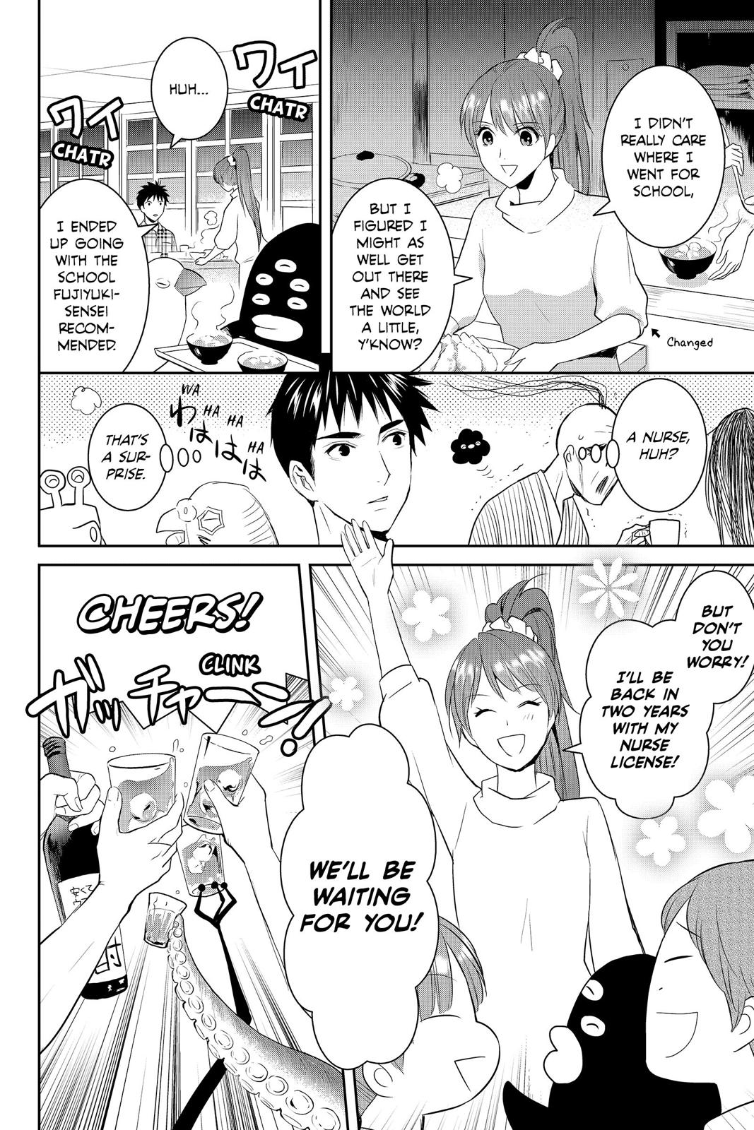 Youkai Apato no Yuuga na Nichijou Chapter 64 page 4 - Chapter 64
