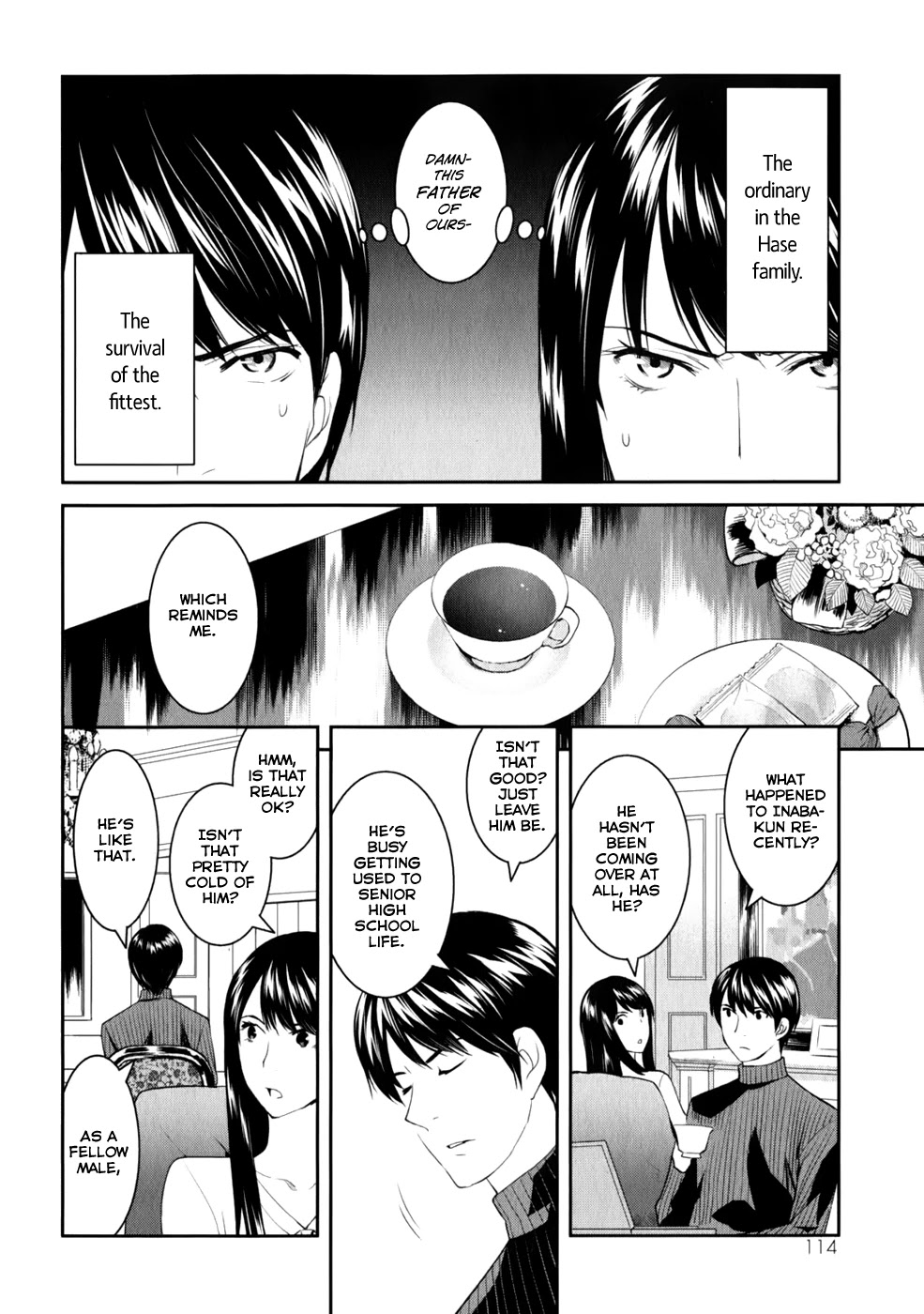 Youkai Apato no Yuuga na Nichijou Chapter 8.5 page 10 - Chapter 8.5: Hase-kun, Refined Ordinary