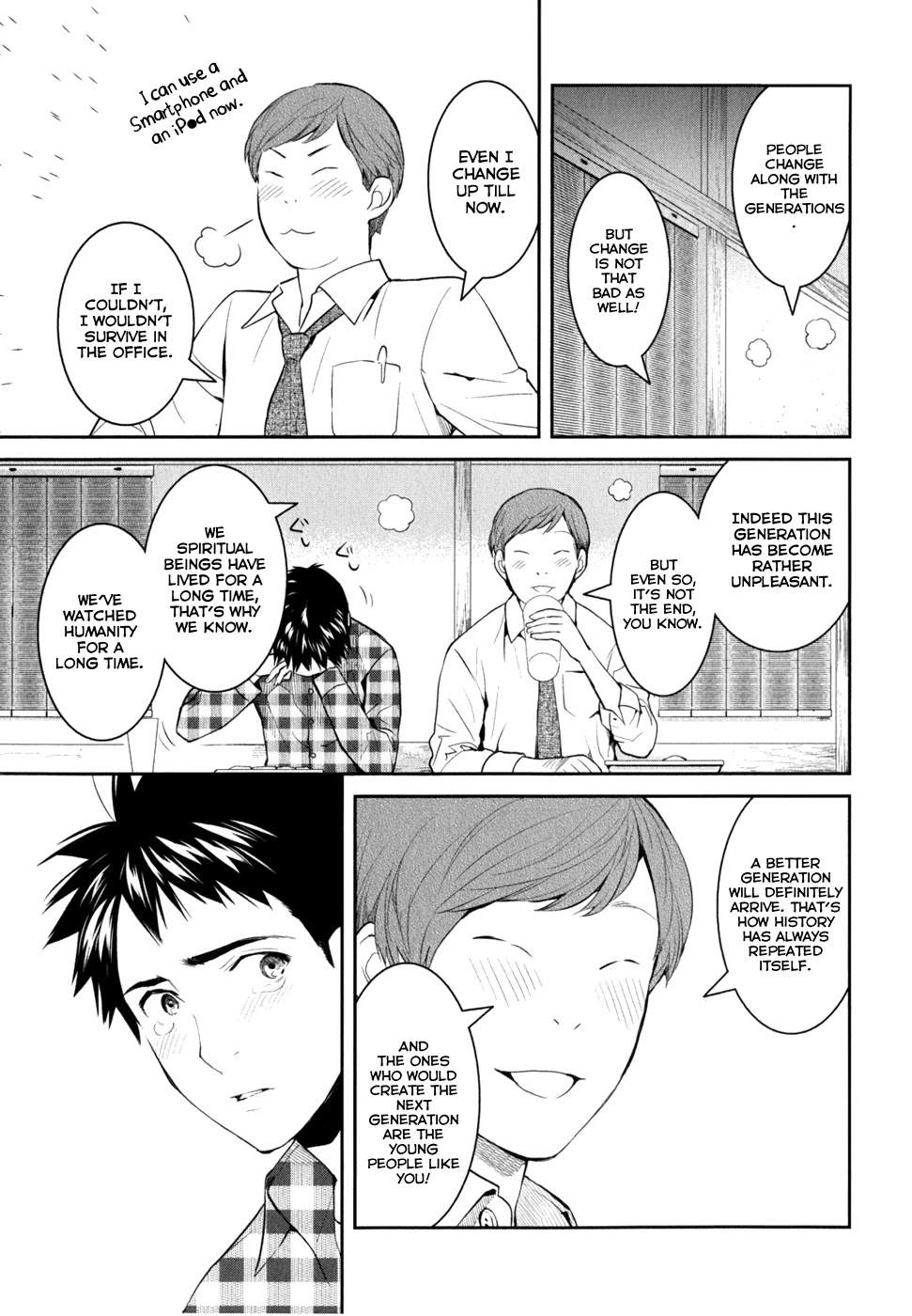 Youkai Apato no Yuuga na Nichijou Chapter 8 page 22 - Chapter 8: A Place I Can Call Home