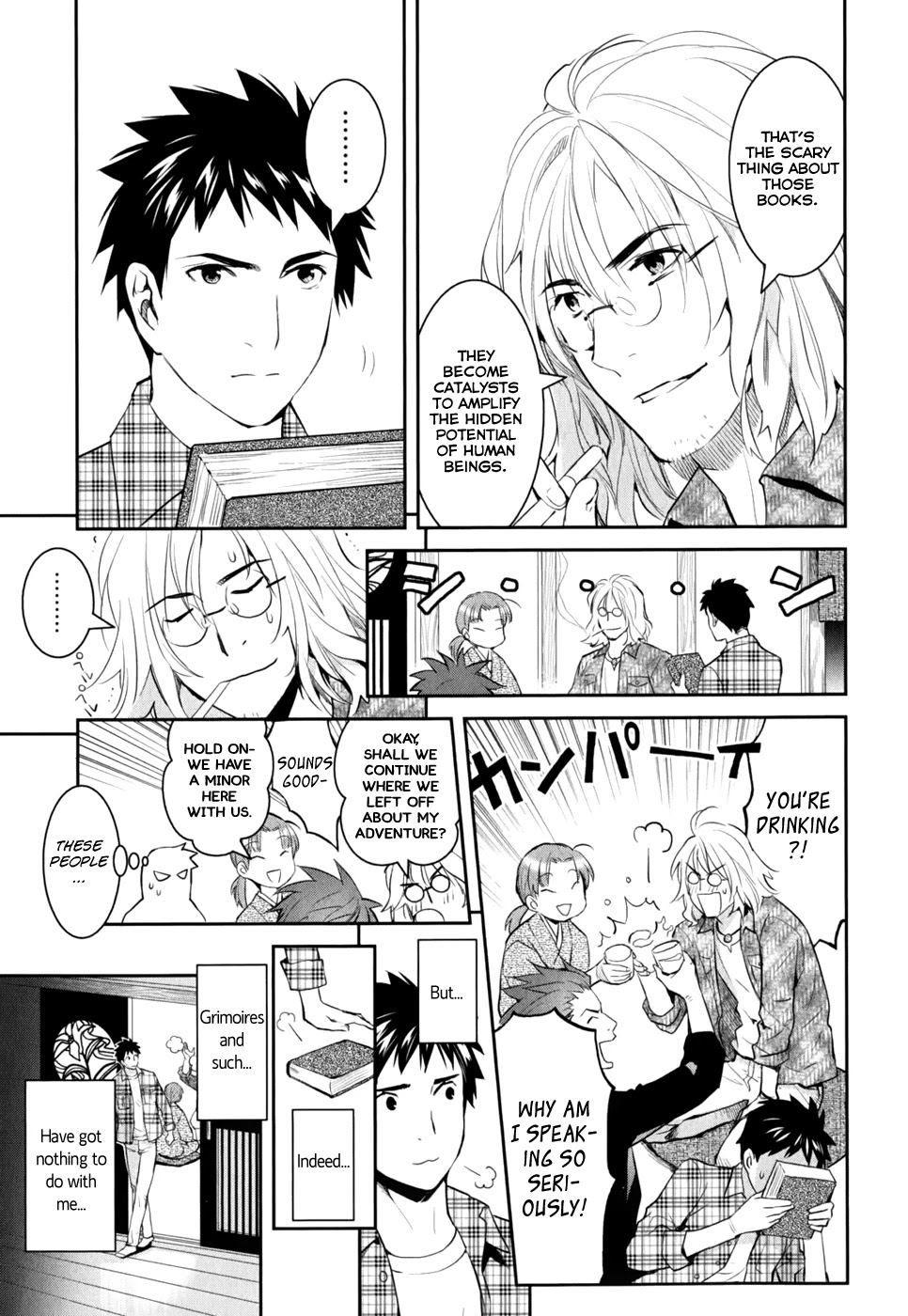 Youkai Apato no Yuuga na Nichijou Chapter 9 page 35 - Chapter 9: Spring Has Arrived