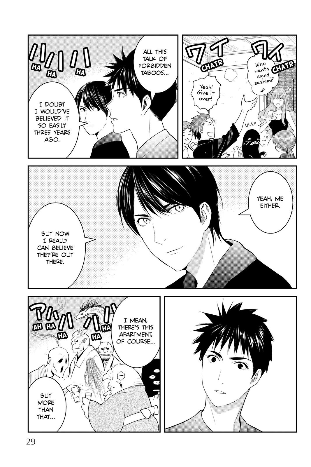 Youkai Apato no Yuuga na Nichijou Chapter 91 page 29 - Chapter 91