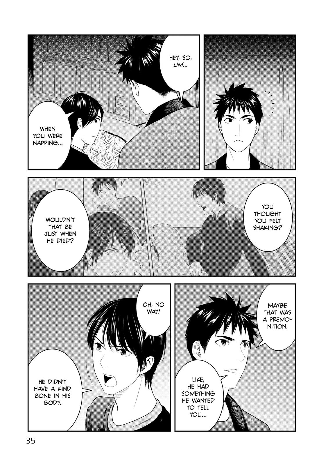 Youkai Apato no Yuuga na Nichijou Chapter 91 page 35 - Chapter 91