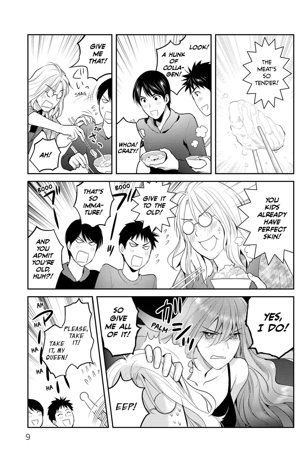 Youkai Apato no Yuuga na Nichijou Chapter 91 page 9 - Chapter 91
