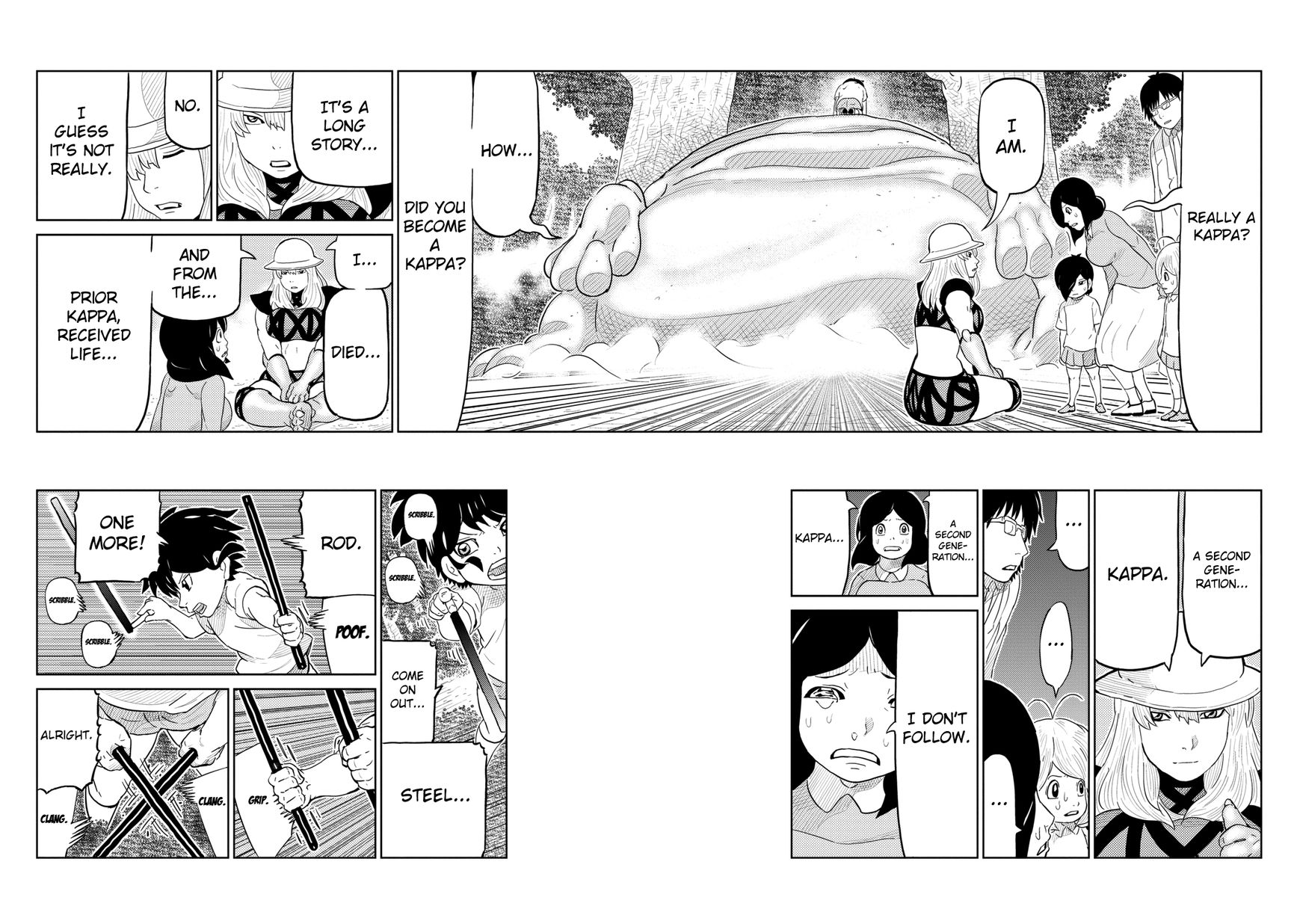 Youkai Banchou Chapter 14 page 11 - Chapter 14 : The Hundred Rider Frog