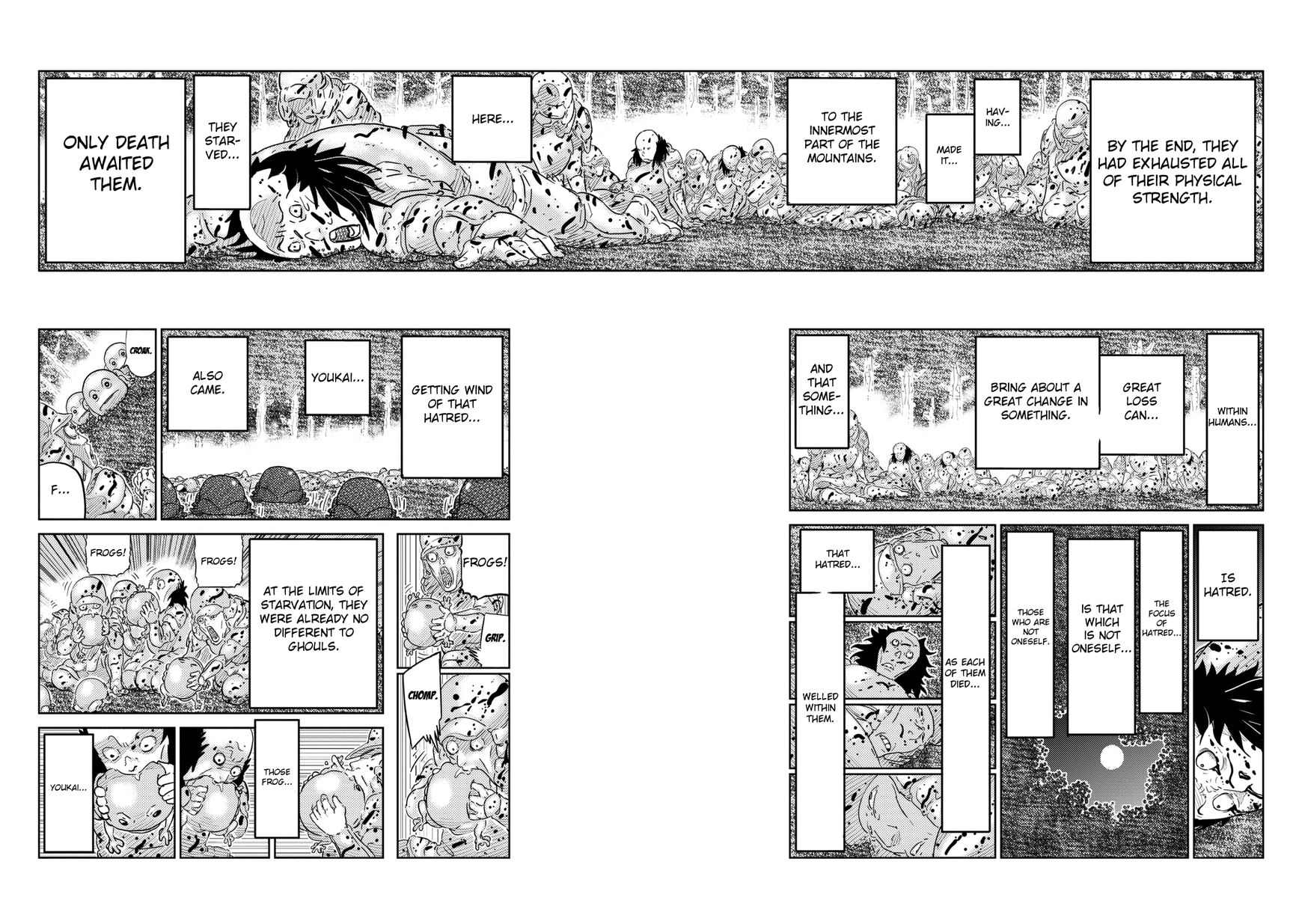 Youkai Banchou Chapter 14 page 4 - Chapter 14 : The Hundred Rider Frog