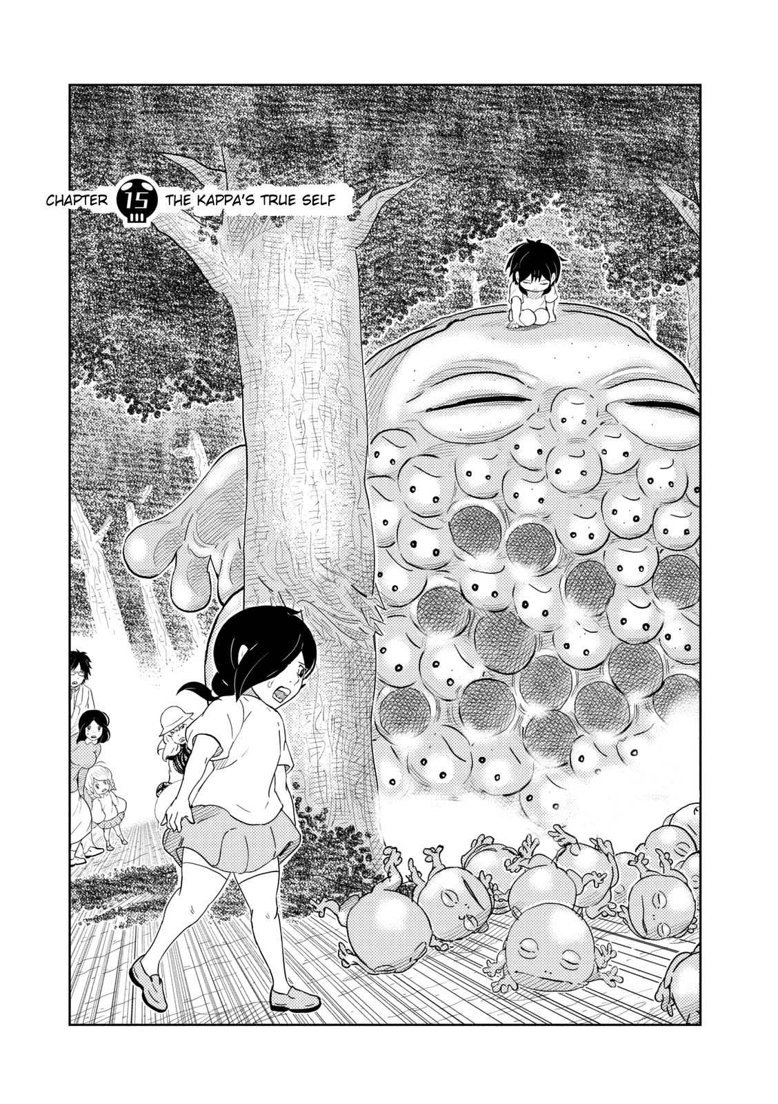 Youkai Banchou Chapter 15 page 1 - Chapter 15 : The Kappa's True Self