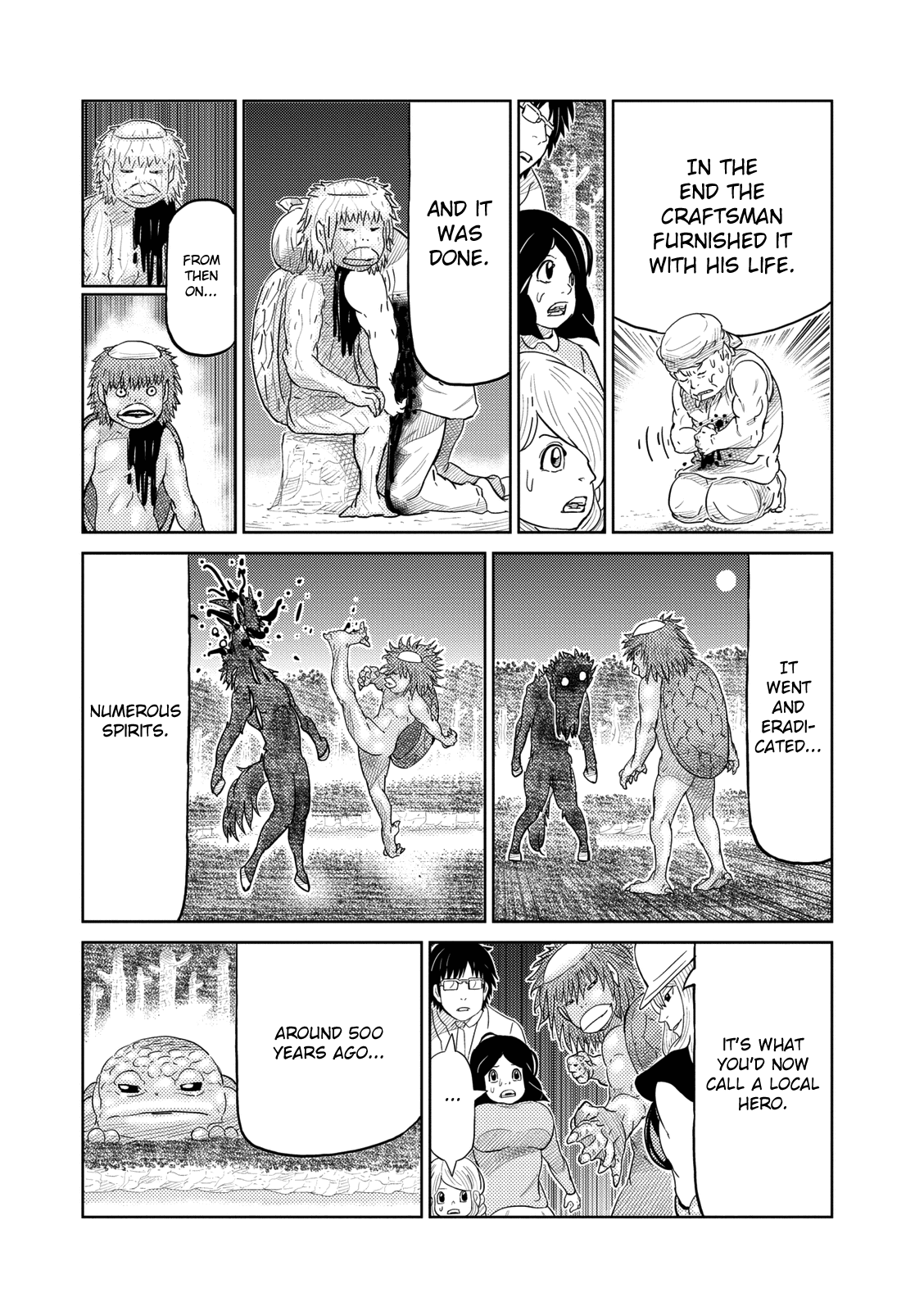 Youkai Banchou Chapter 15 page 10 - Chapter 15 : The Kappa's True Self
