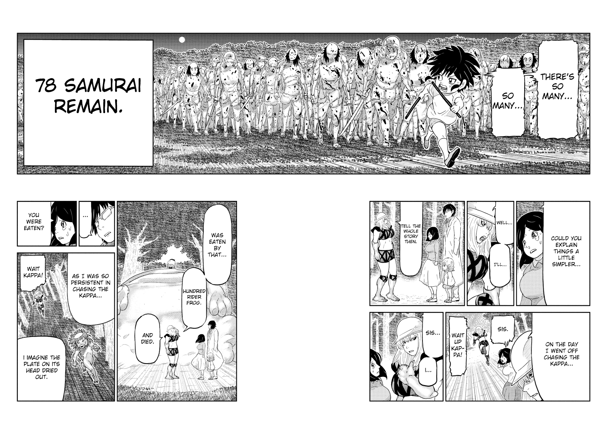 Youkai Banchou Chapter 15 page 4 - Chapter 15 : The Kappa's True Self