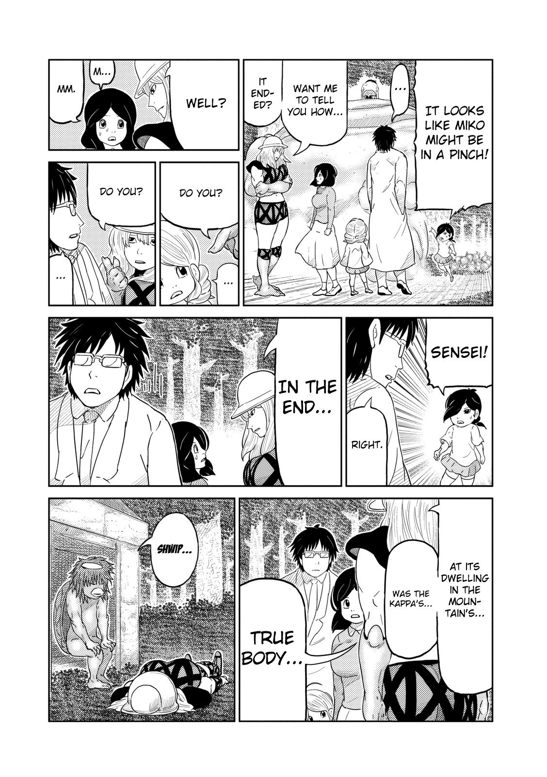 Youkai Banchou Chapter 15 page 8 - Chapter 15 : The Kappa's True Self