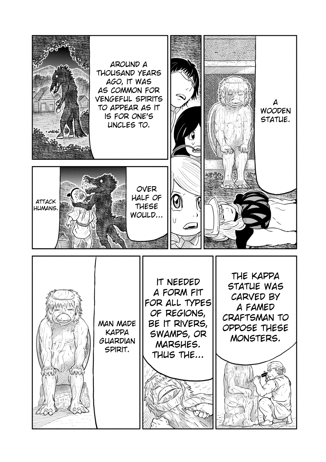 Youkai Banchou Chapter 15 page 9 - Chapter 15 : The Kappa's True Self