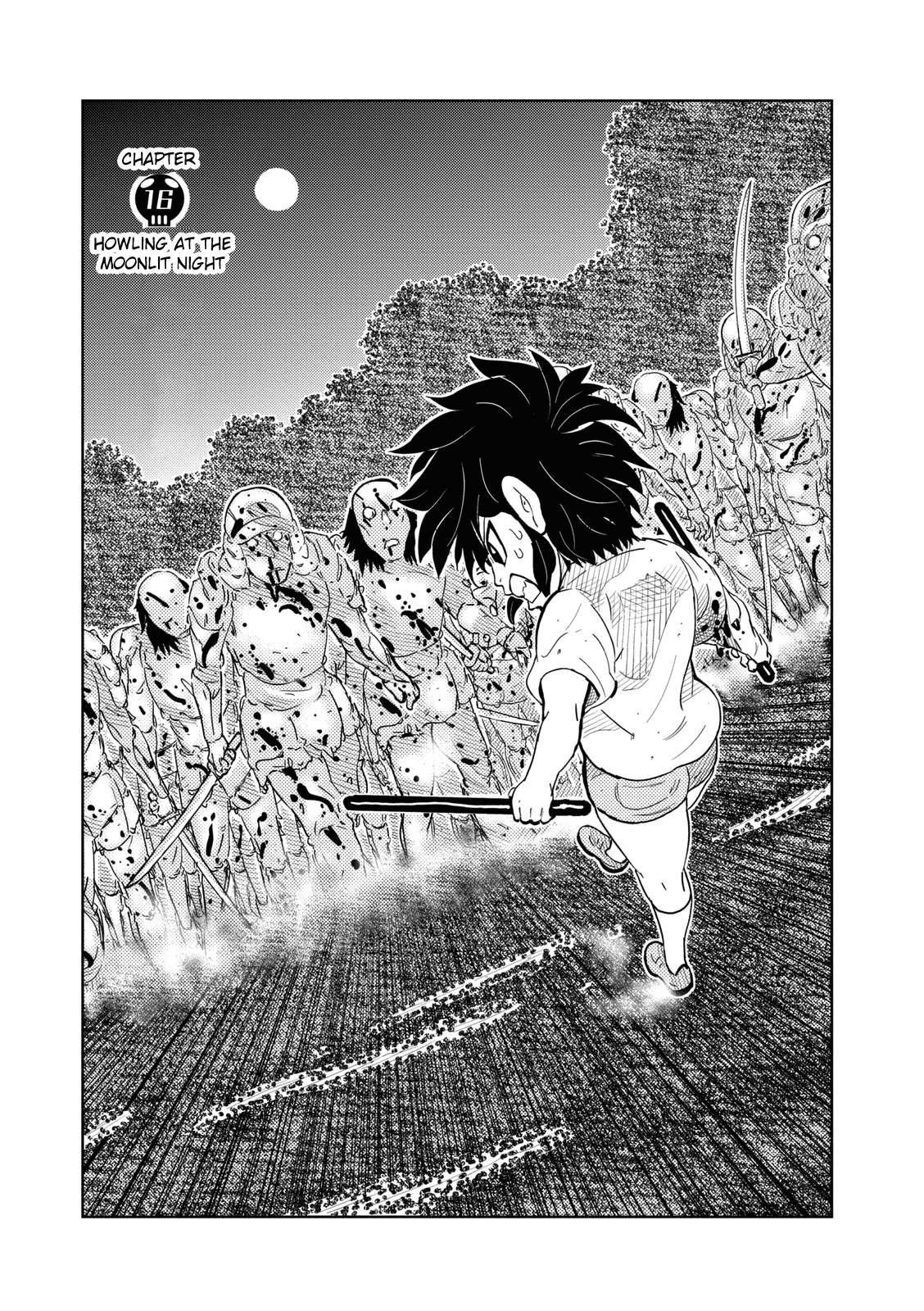 Youkai Banchou Chapter 16 page 1 - Chapter 16 : Howling at the Moonlit Night