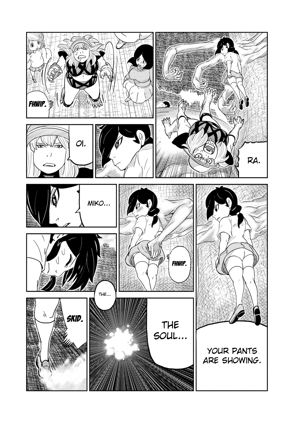 Youkai Banchou Chapter 16 page 10 - Chapter 16 : Howling at the Moonlit Night