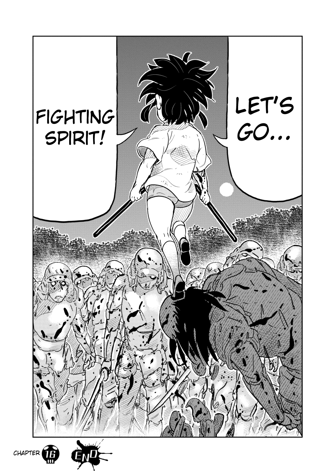Youkai Banchou Chapter 16 page 17 - Chapter 16 : Howling at the Moonlit Night