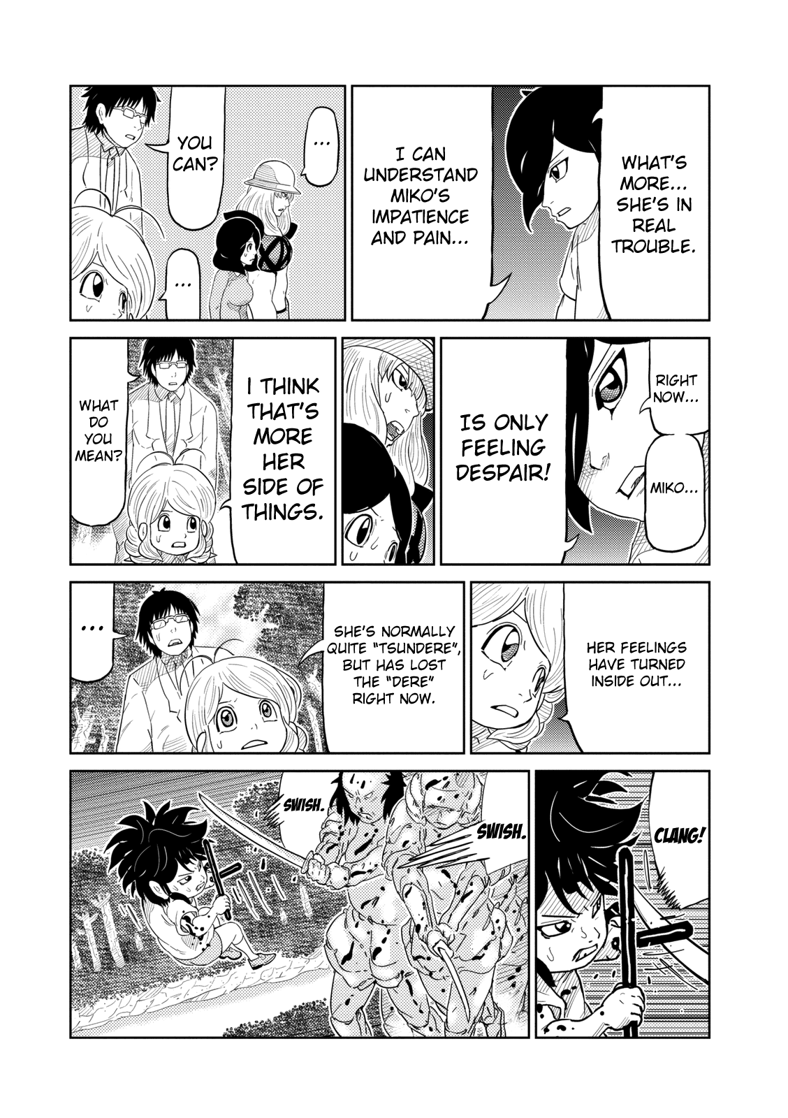Youkai Banchou Chapter 16 page 4 - Chapter 16 : Howling at the Moonlit Night