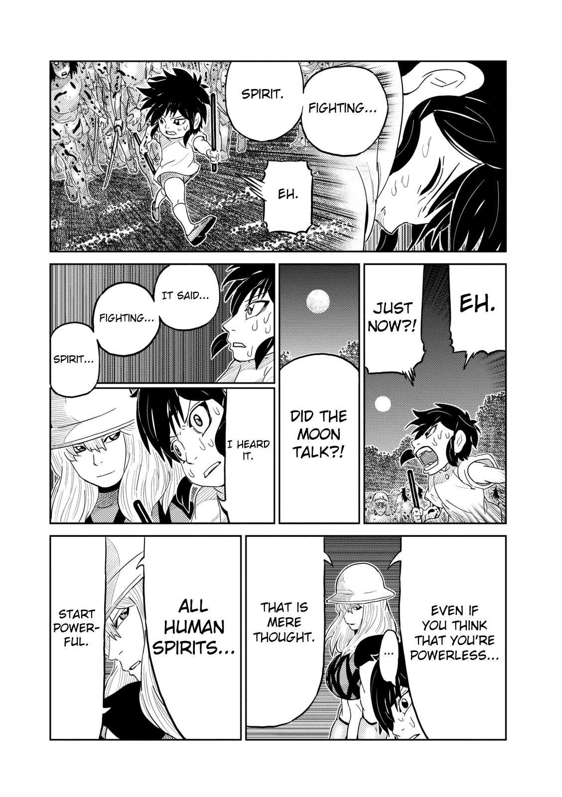 Youkai Banchou Chapter 16 page 8 - Chapter 16 : Howling at the Moonlit Night