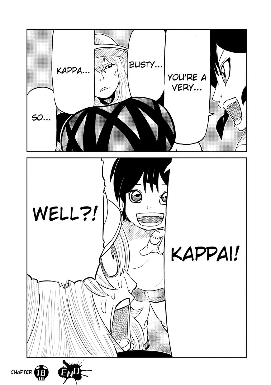 Youkai Banchou Chapter 18 page 21 - Chapter 18 : Let's Continue