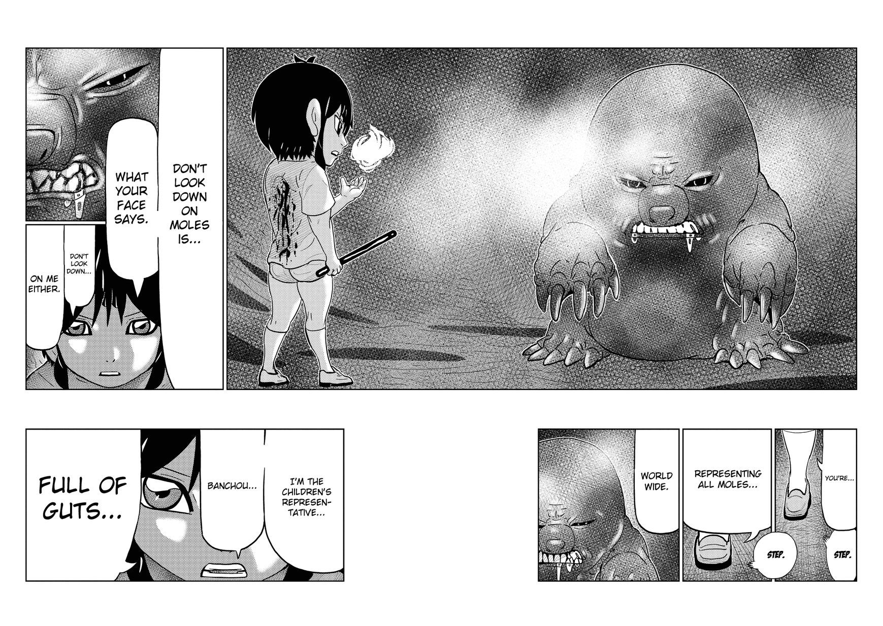 Youkai Banchou Chapter 23 page 8 - Chapter 23 : Whack-A-Mole