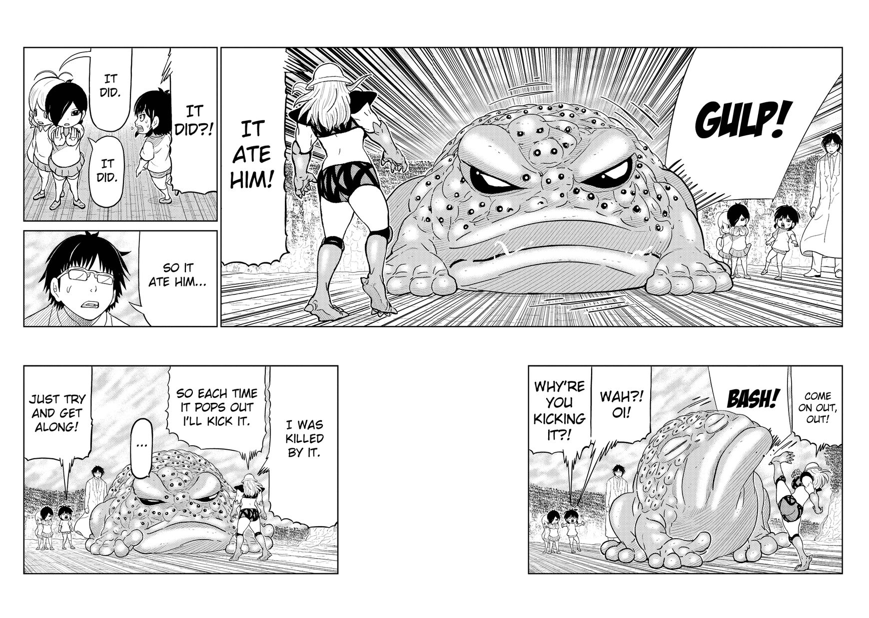 Youkai Banchou Chapter 26 page 5 - Chapter 26 : 30 Seconds Before the Death Sentence