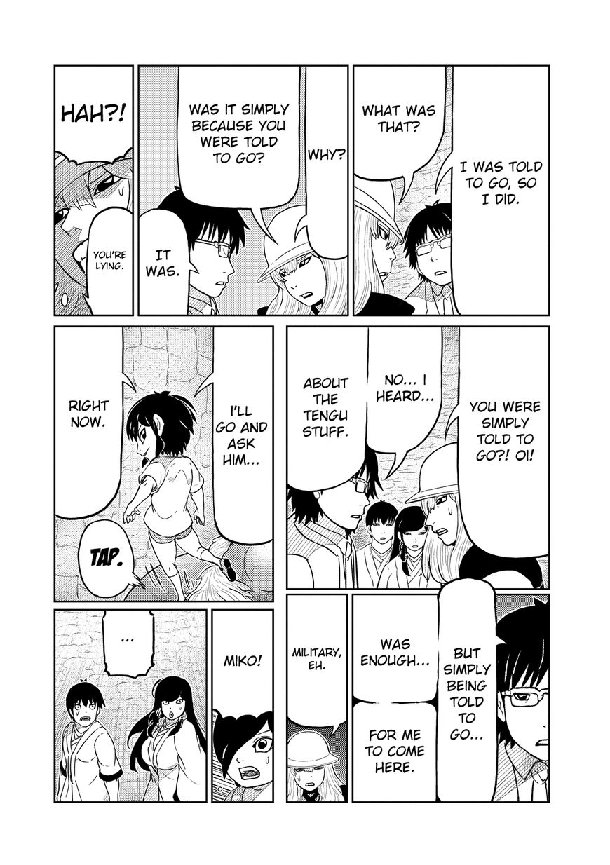 Youkai Banchou Chapter 28 page 11 - Chapter 28 : The King of the Tengu